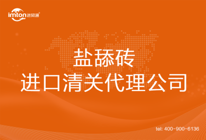 鹽舔磚進(jìn)口清關(guān)代理公司