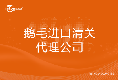 鵝毛進(jìn)口清關(guān)代理公司