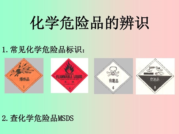 化學危險品清關